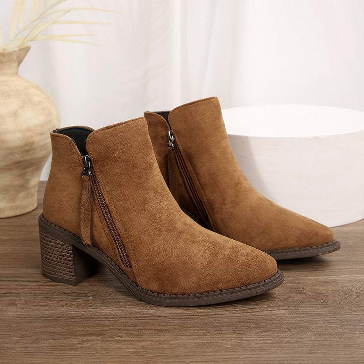 Alicia - Botines de ante