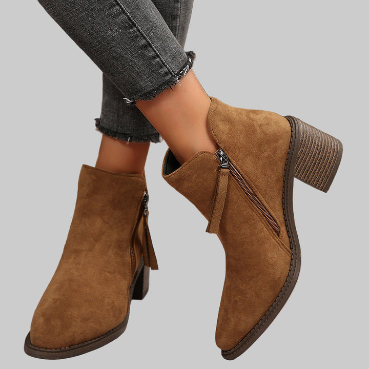 Alicia - Botines de ante