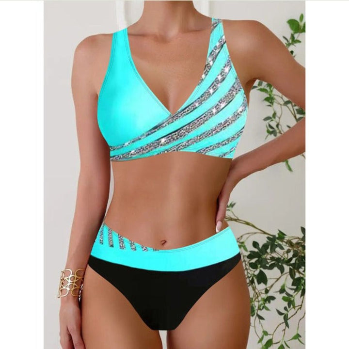 Zoë - Vestido Top Halter Impreso