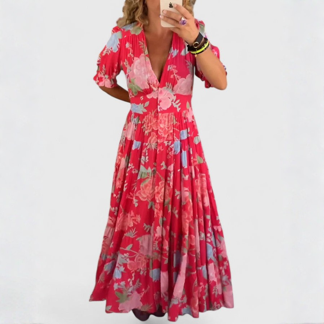 Vestido de Impresión Floral