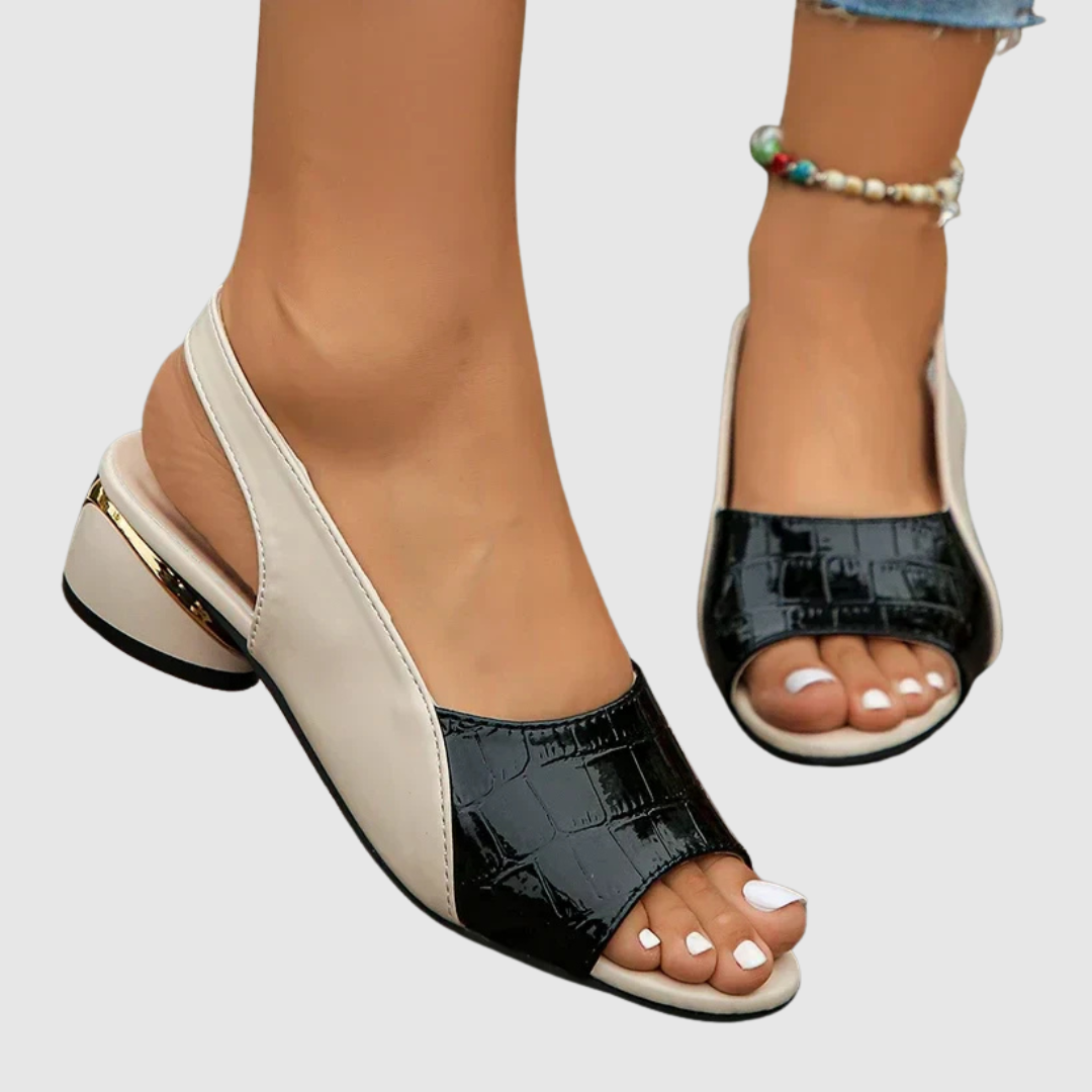 Sissy - Sandalias cómodas de piel