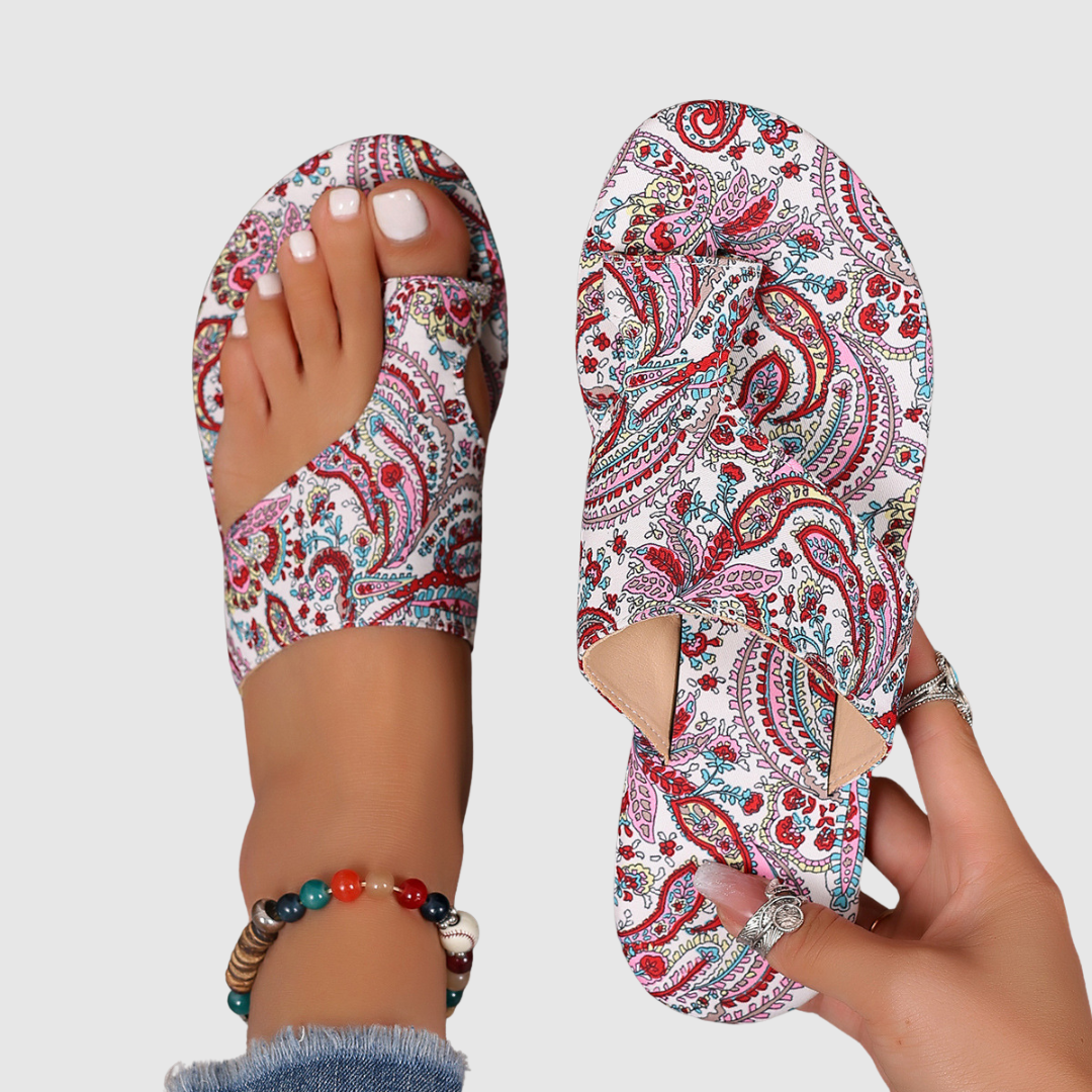 Emmaline - Sandalias ortopédicas vintage