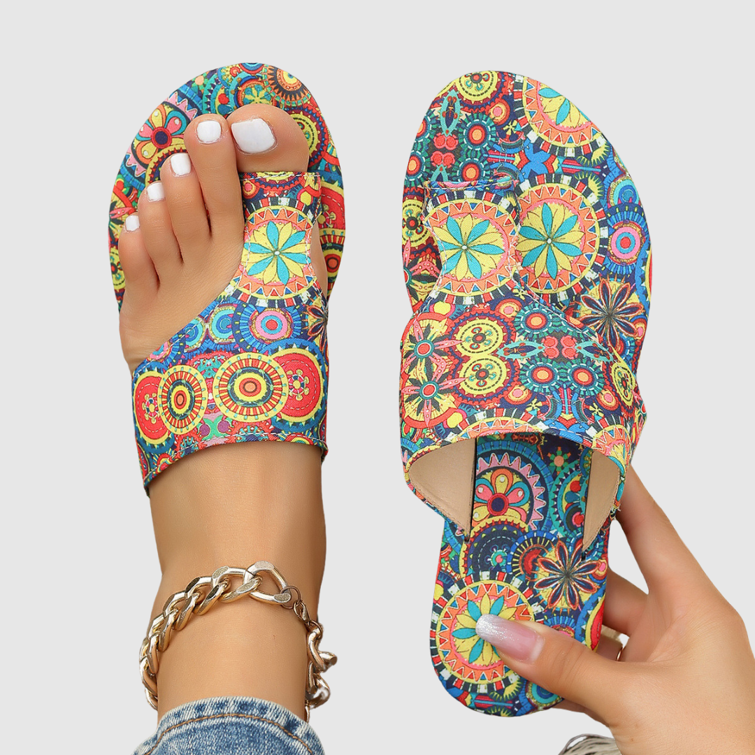 Emmaline - Sandalias ortopédicas vintage