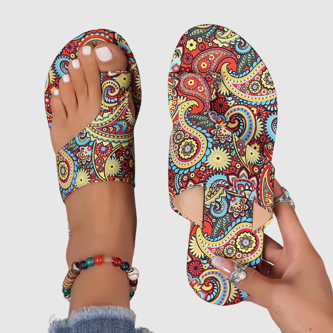 Emmaline - Sandalias ortopédicas vintage