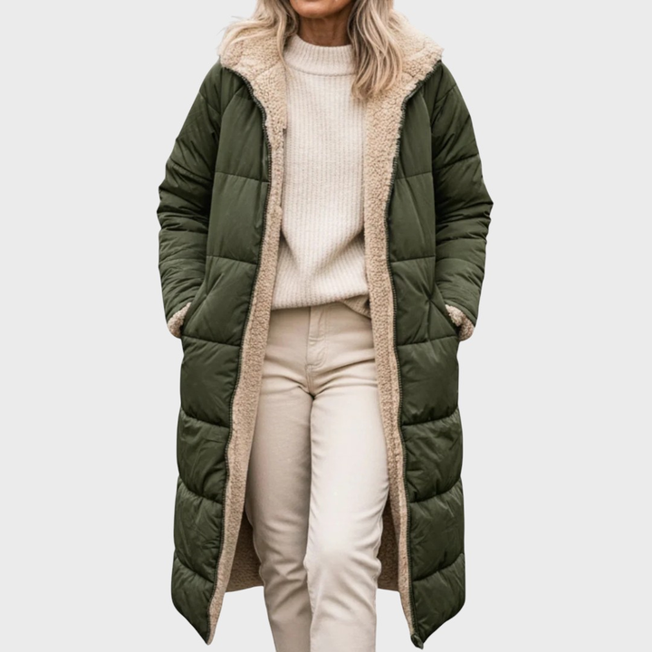 Zuzana - Abrigo de invierno Sherpa