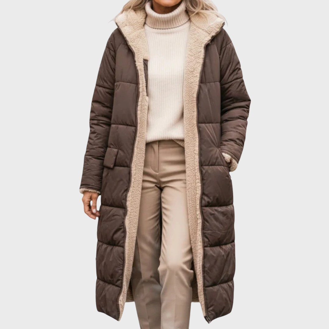 Zuzana - Abrigo de invierno Sherpa