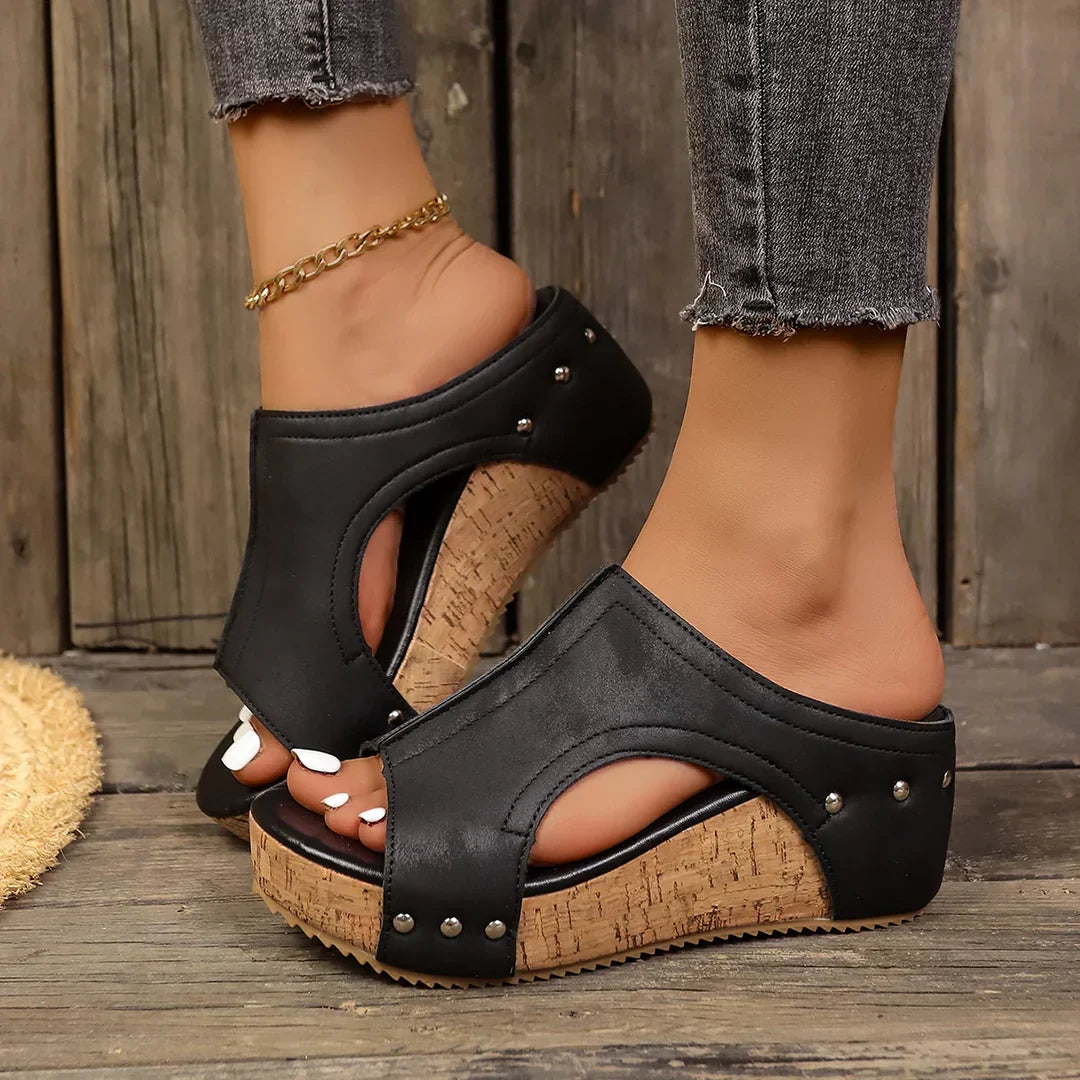 Sofía - Sandalias de cuña