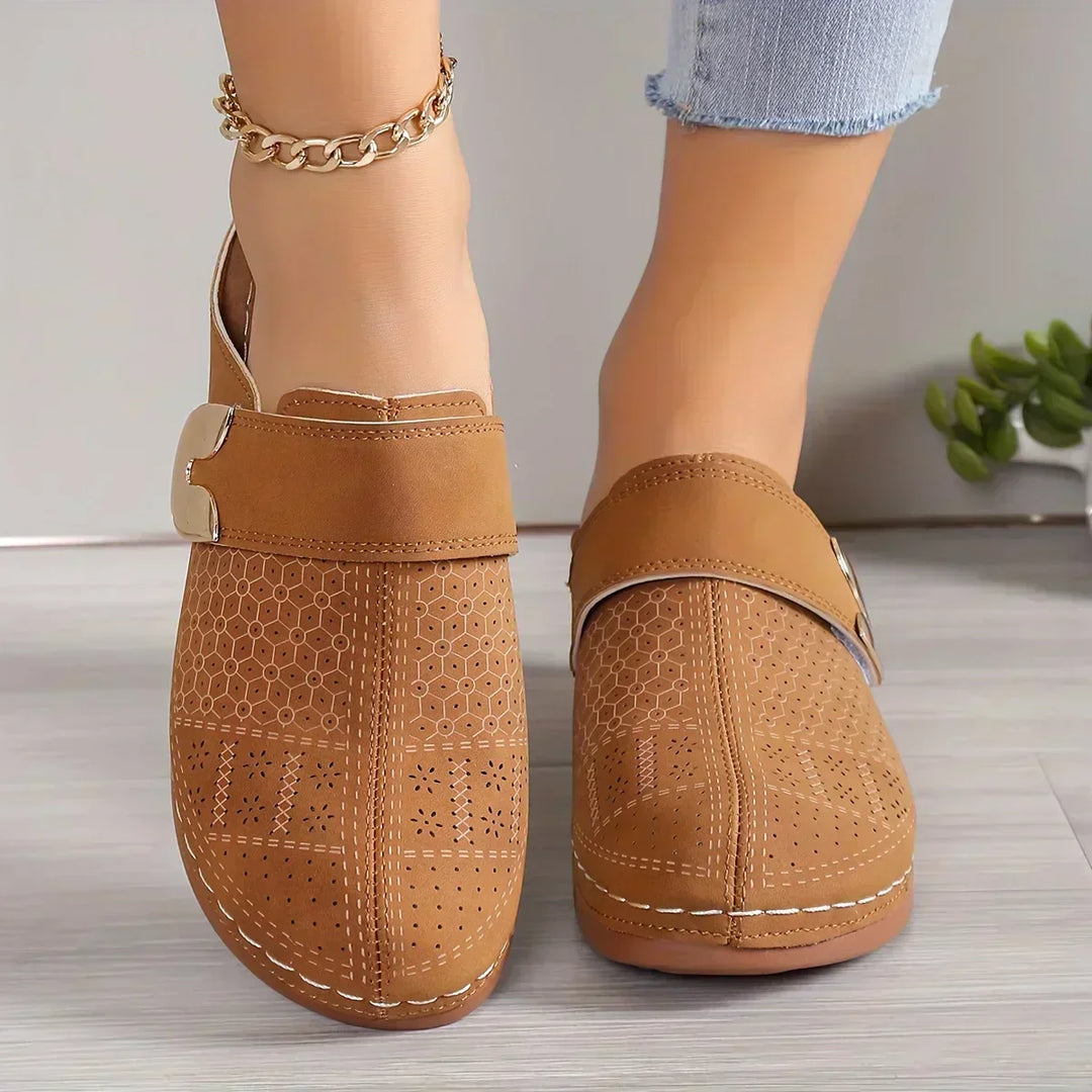 Marel - Sandalias de Cuña Elegantes con Soporte