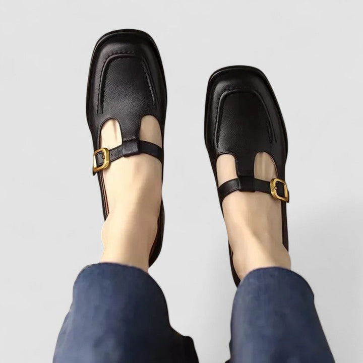 Elizabeth - Zapatos ortopédicos con correa en T Mary Jane