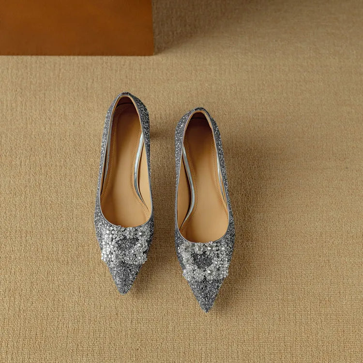 Theresa – Tacones brillantes