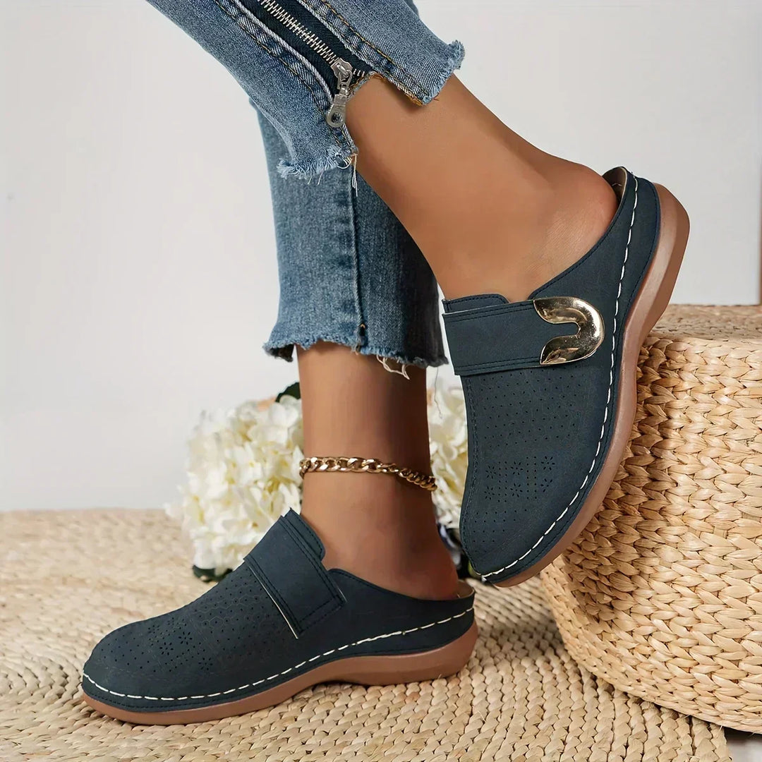 Marel - Sandalias de Cuña Elegantes con Soporte