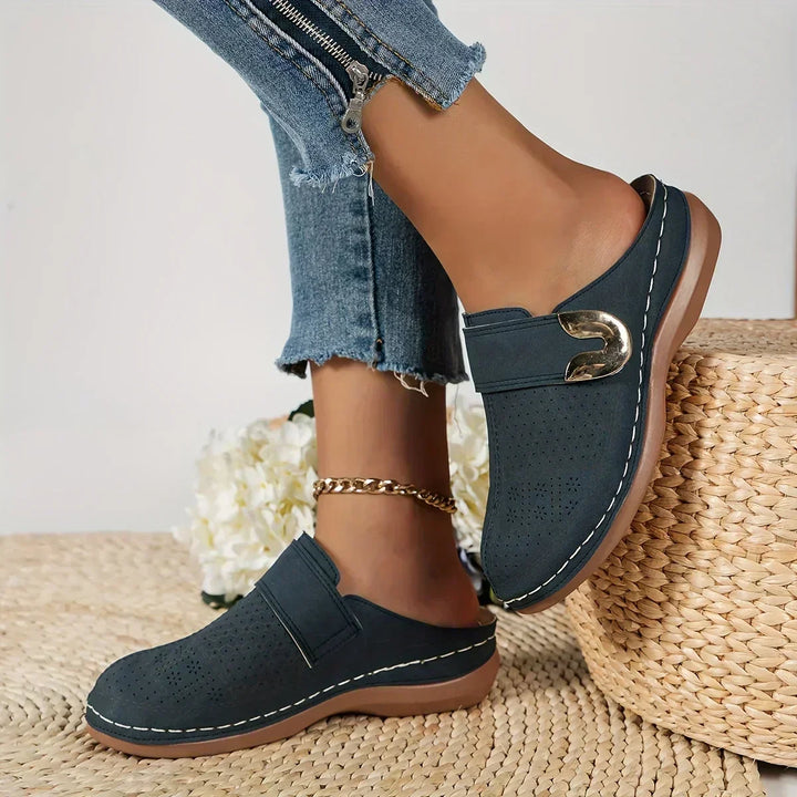 Marel - Sandalias de Cuña Elegantes con Soporte