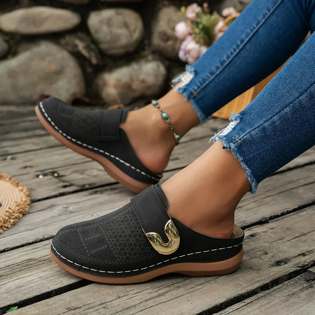 Marel - Sandalias de Cuña Elegantes con Soporte