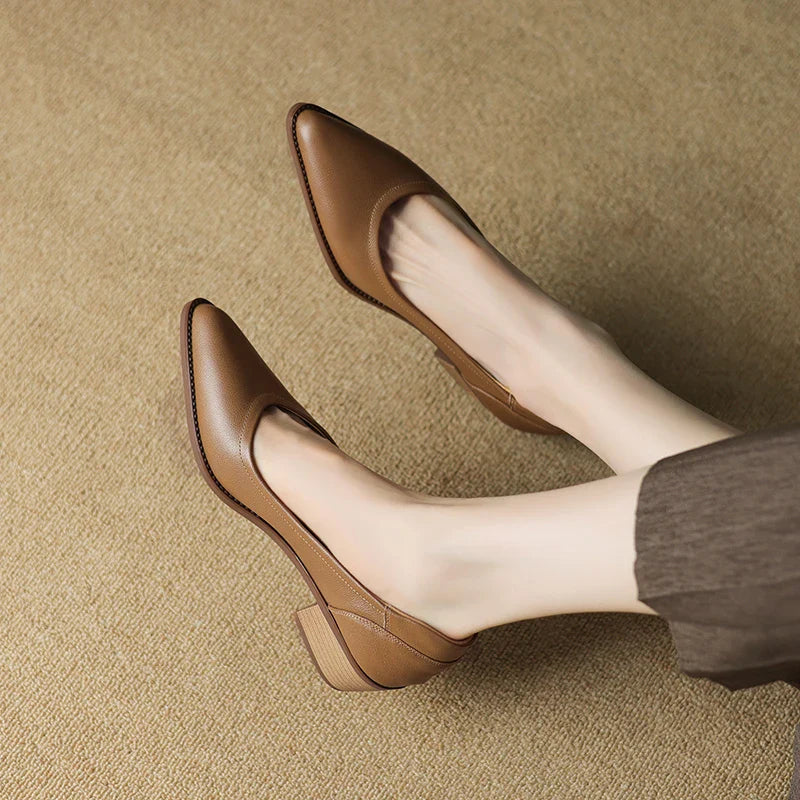 Ella – Zapatos de tacón medio