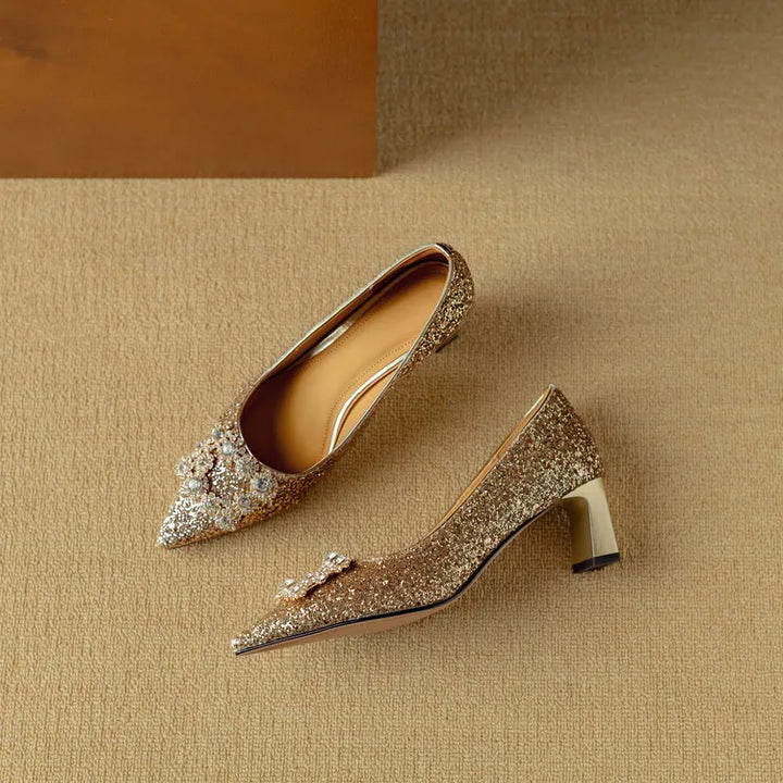 Theresa – Tacones brillantes