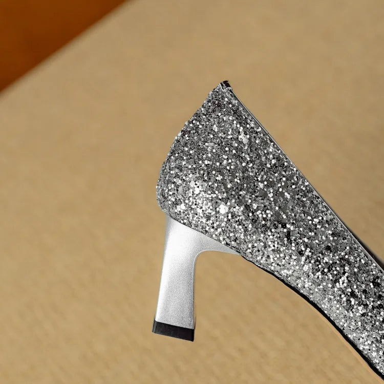 Theresa – Tacones brillantes