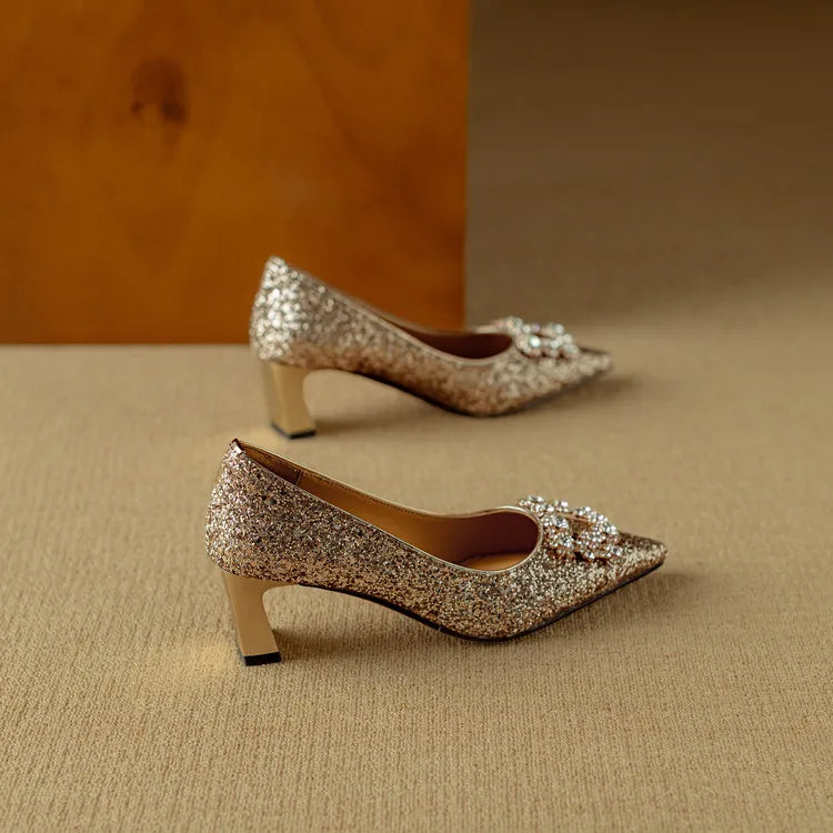 Theresa – Tacones brillantes