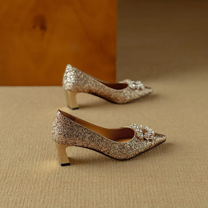 Theresa – Tacones brillantes