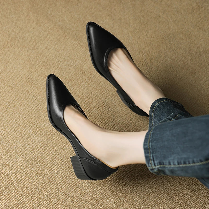 Ella – Zapatos de tacón medio