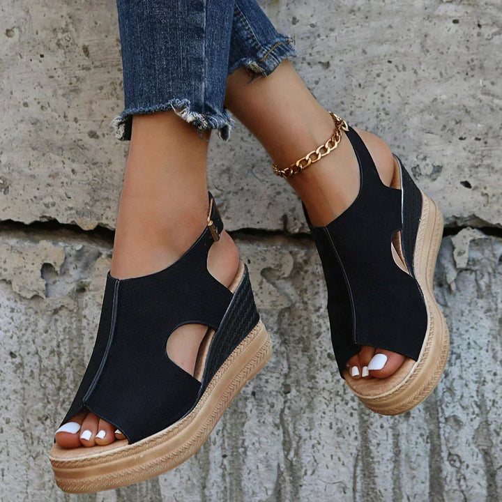 Maeve – Sandalias de cuña cómodas