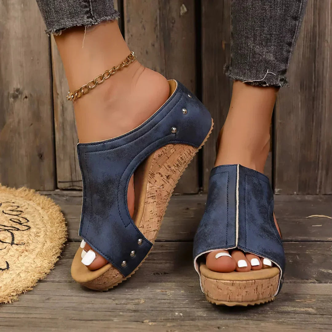 Sofía - Sandalias de cuña