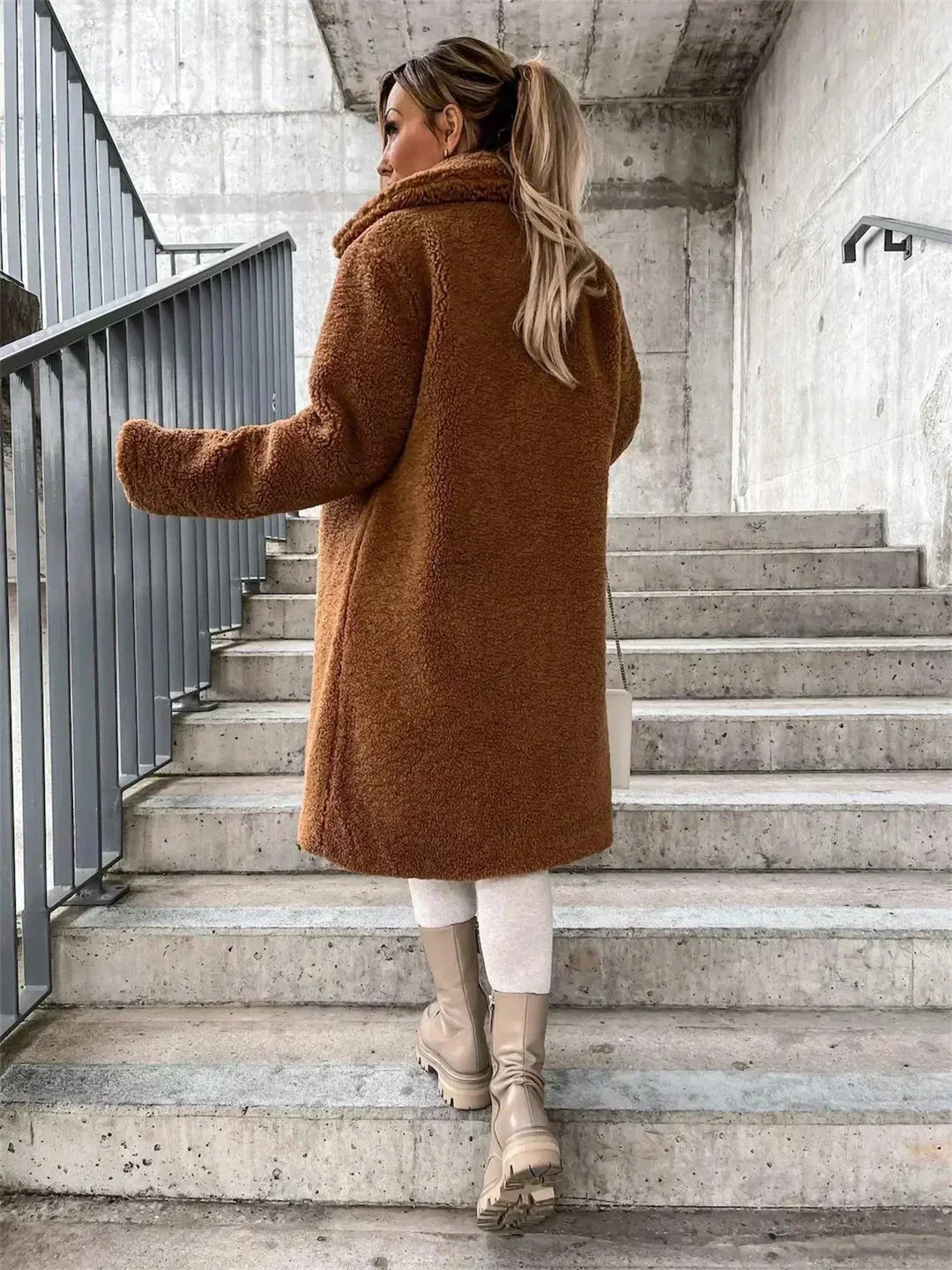 JESSICA | Abrigo de Peluche Teddy Acogedor