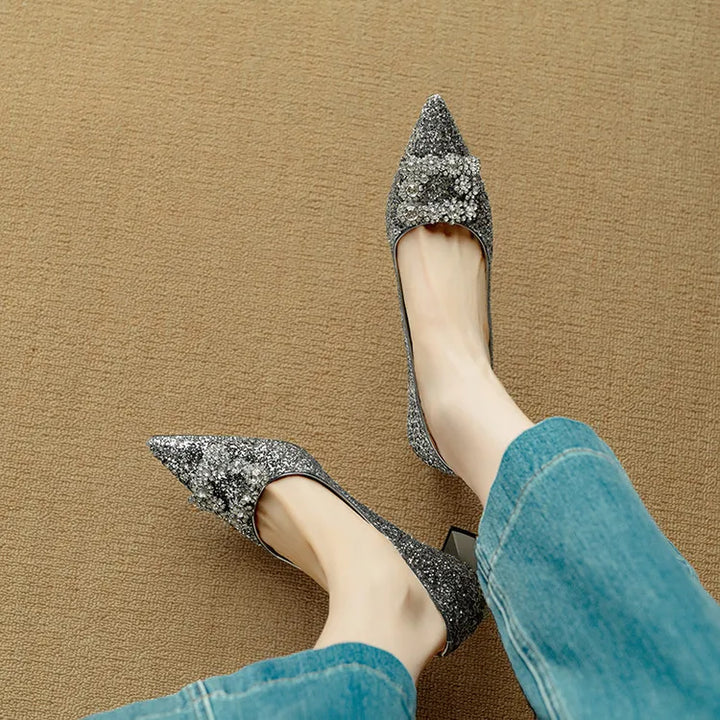 Theresa – Tacones brillantes