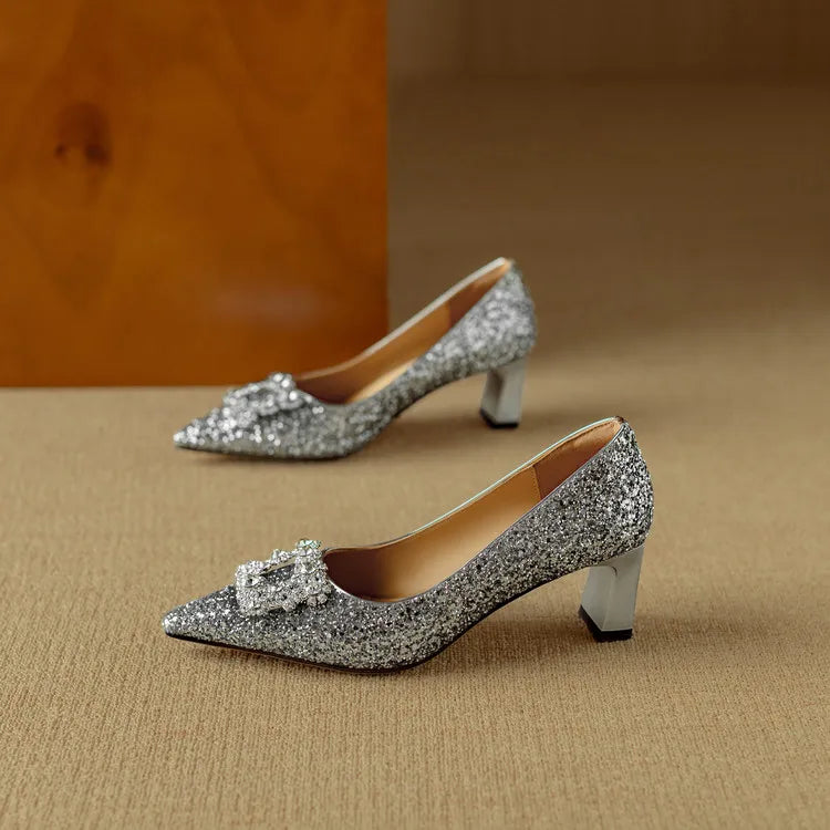 Theresa – Tacones brillantes