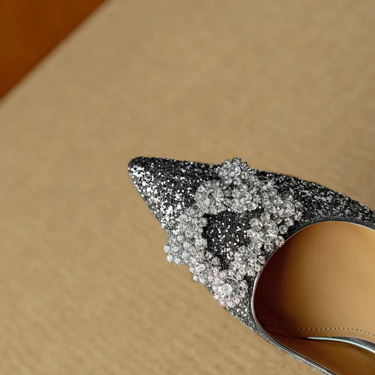 Theresa – Tacones brillantes