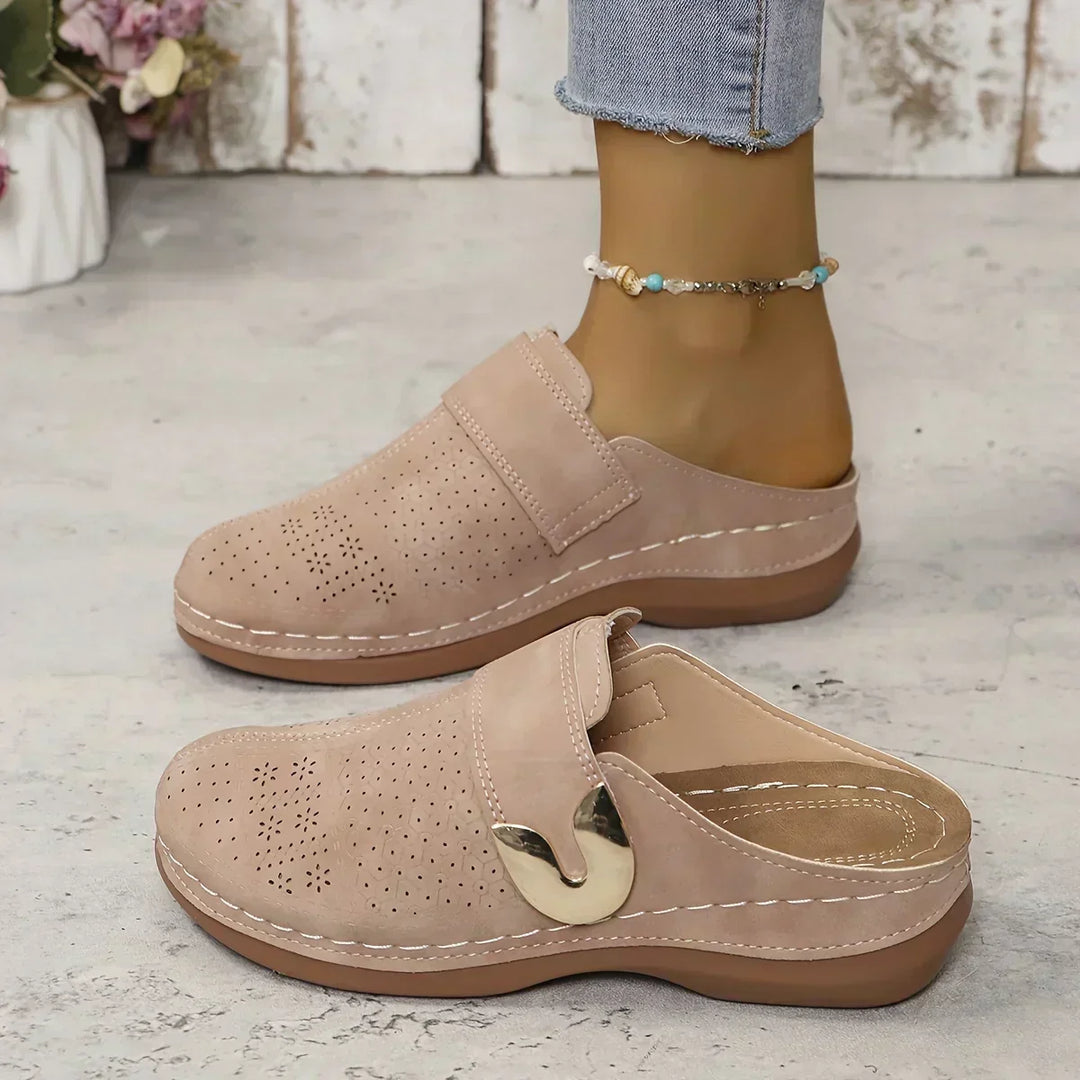 Marel - Sandalias de Cuña Elegantes con Soporte
