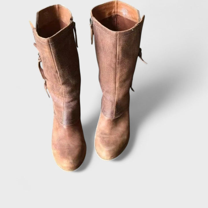 Alma - Botas vintage a media pantorrilla