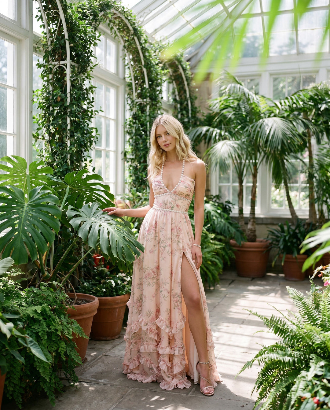 Vestido Crystal Edge