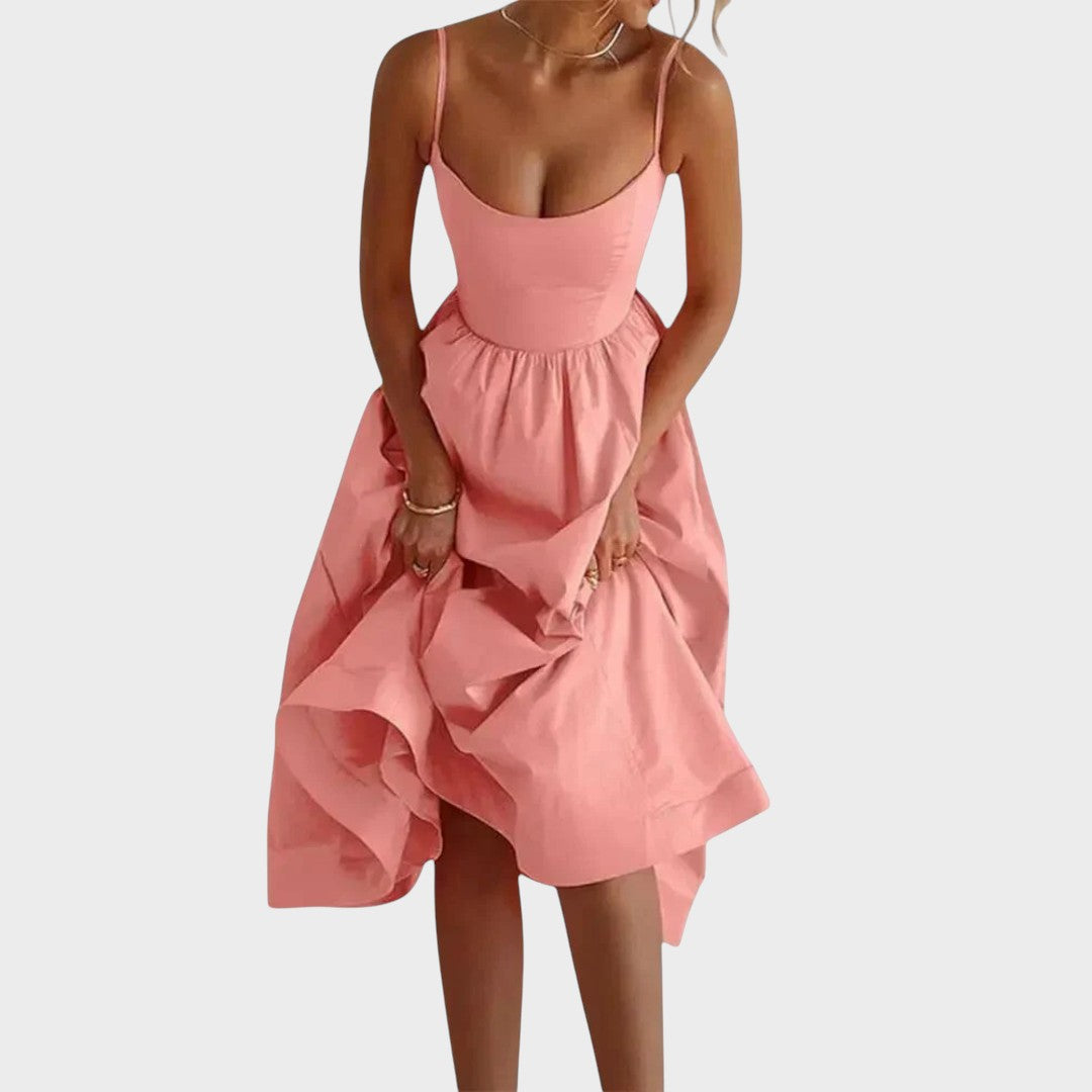 Jovie – Vestido Con Tirantes Finos