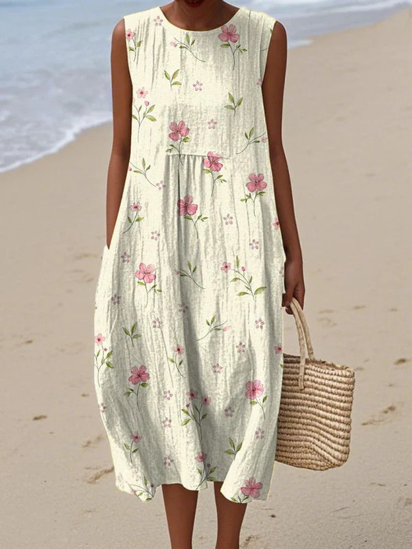 Esme - Vestido Midi de Uso Diario