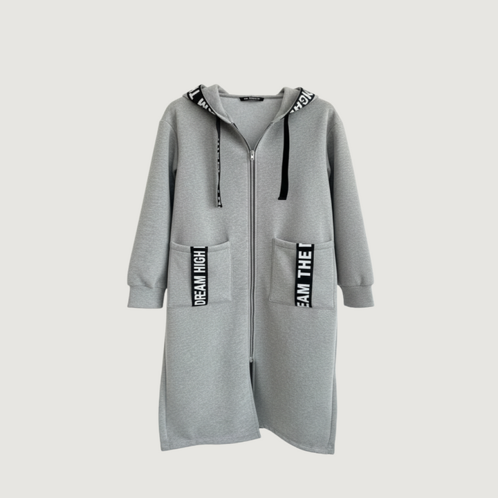 Marina - Sudadera larga con capucha