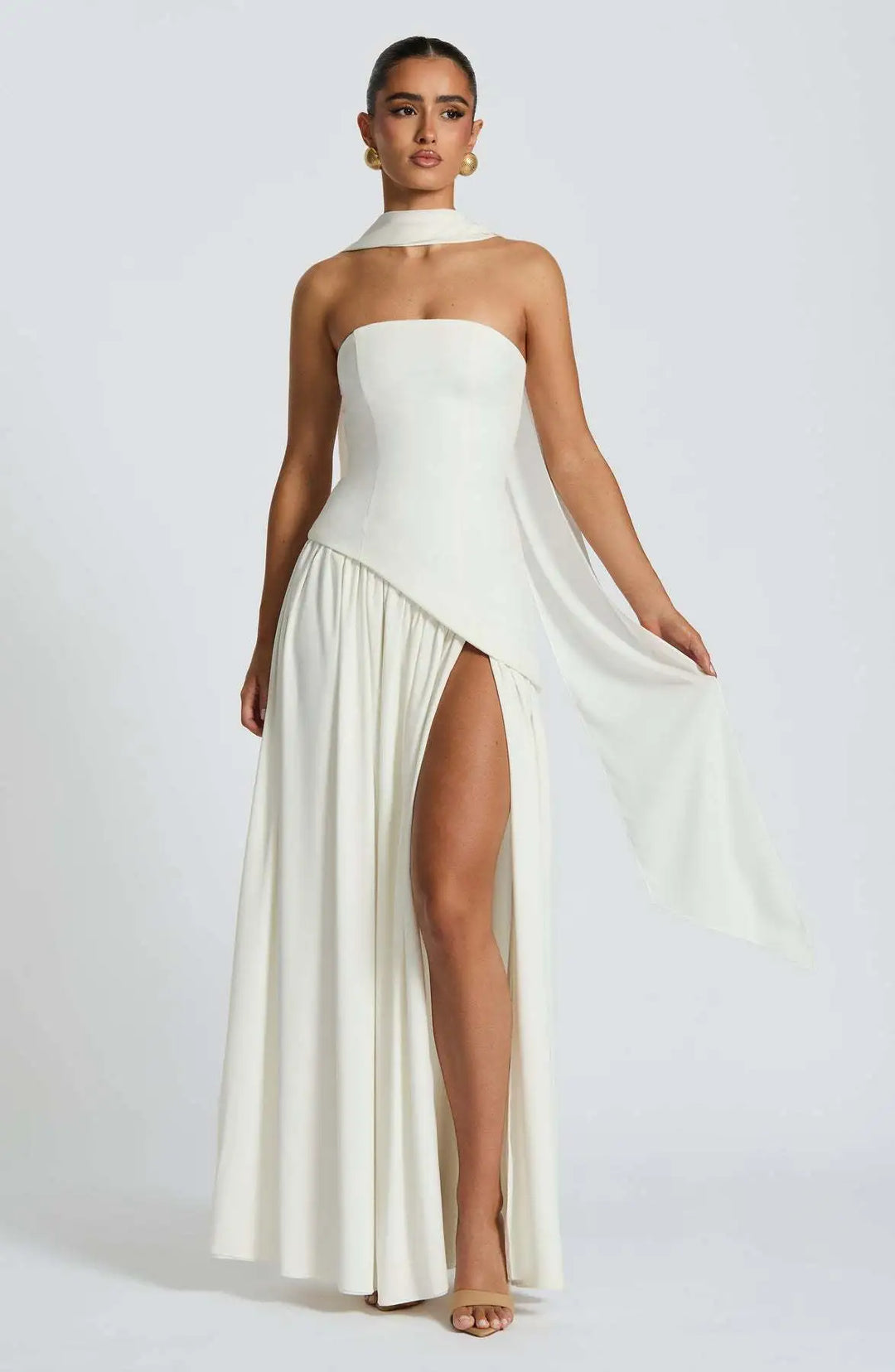 Vestido de Espalda Cruzada
