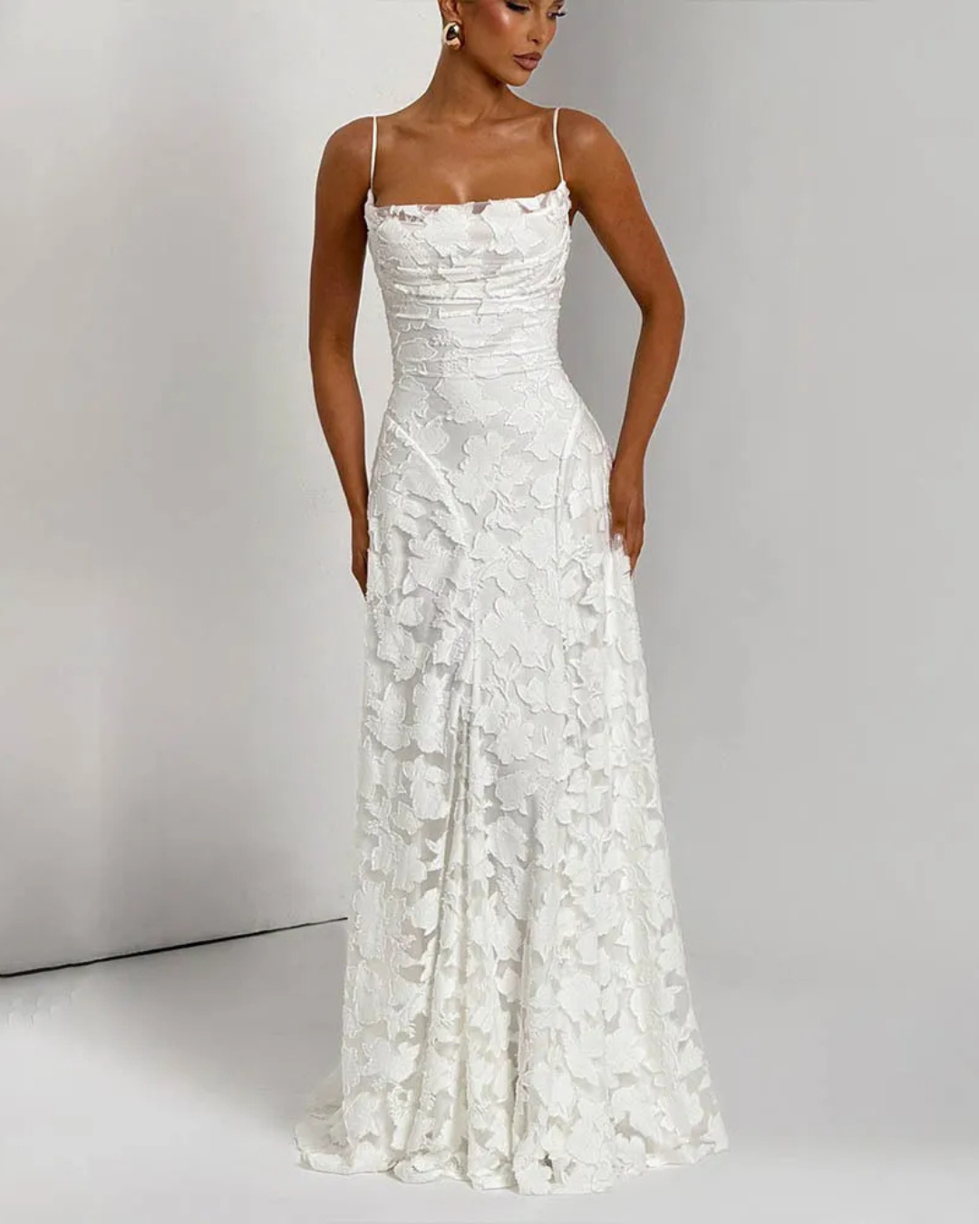 Vestido de seda