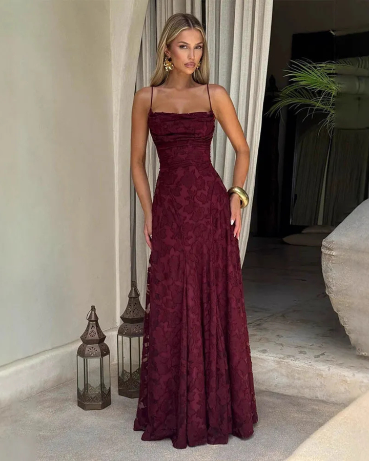 Vestido de seda