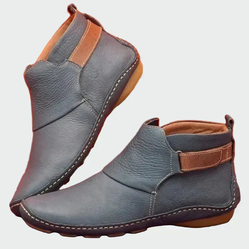 Botines ortopédicos de piel