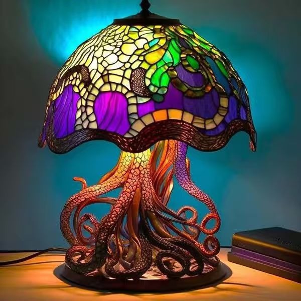 DEEPGLOW | Lámpara marina con motivo de tentáculos