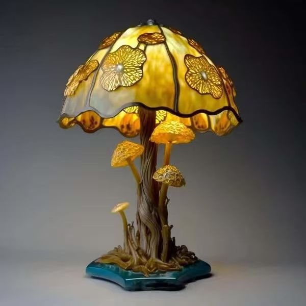SHROOMGLOW | Lámpara de noche artesanal en forma de hongo