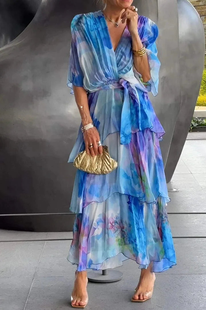 Vestido de Capa Suave