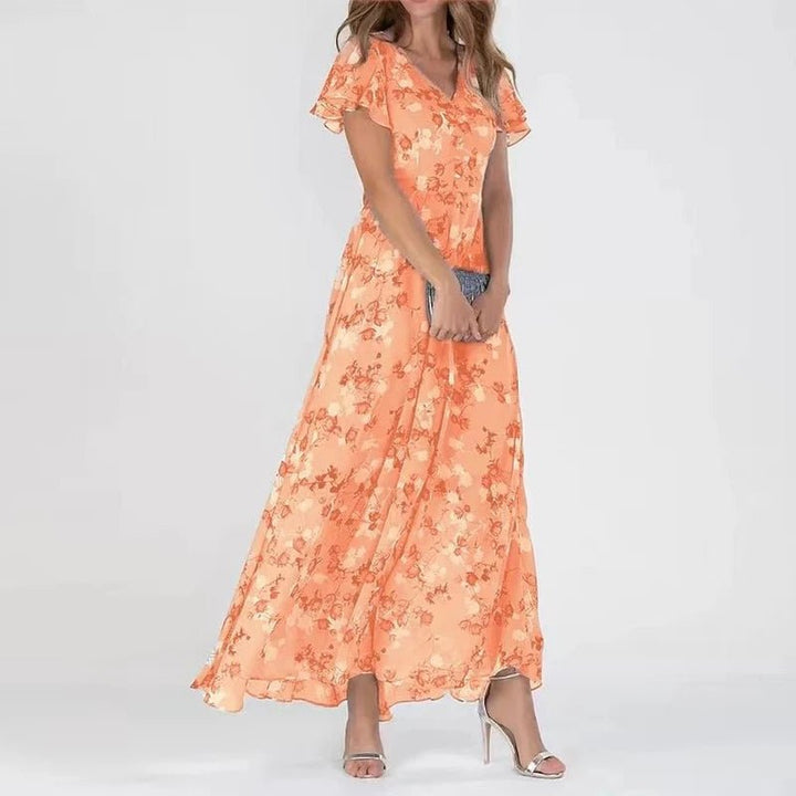 Vestido Envoltura Flotante