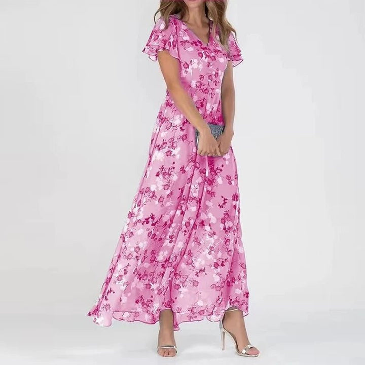 Vestido Envoltura Flotante