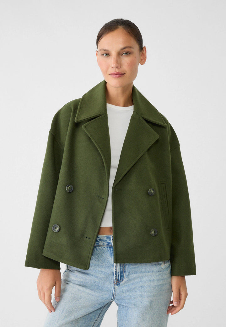 Anna - Chaqueta corta de doble botonadura