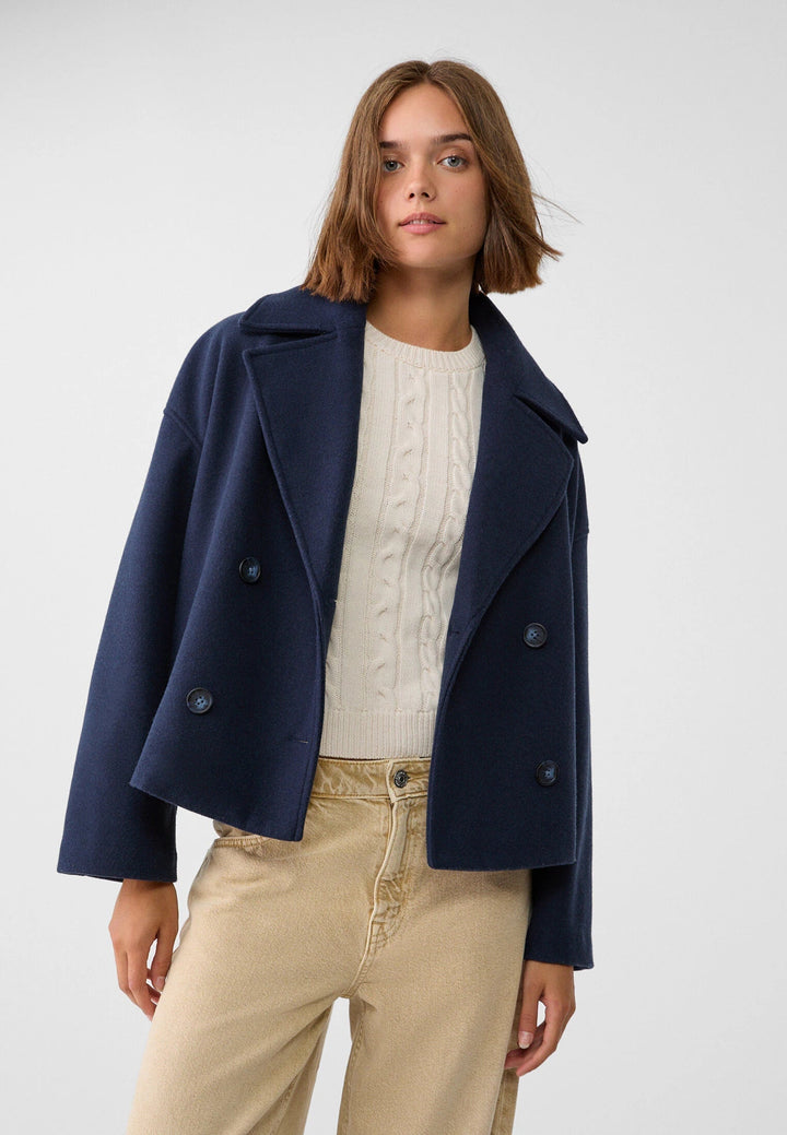 Anna - Chaqueta corta de doble botonadura