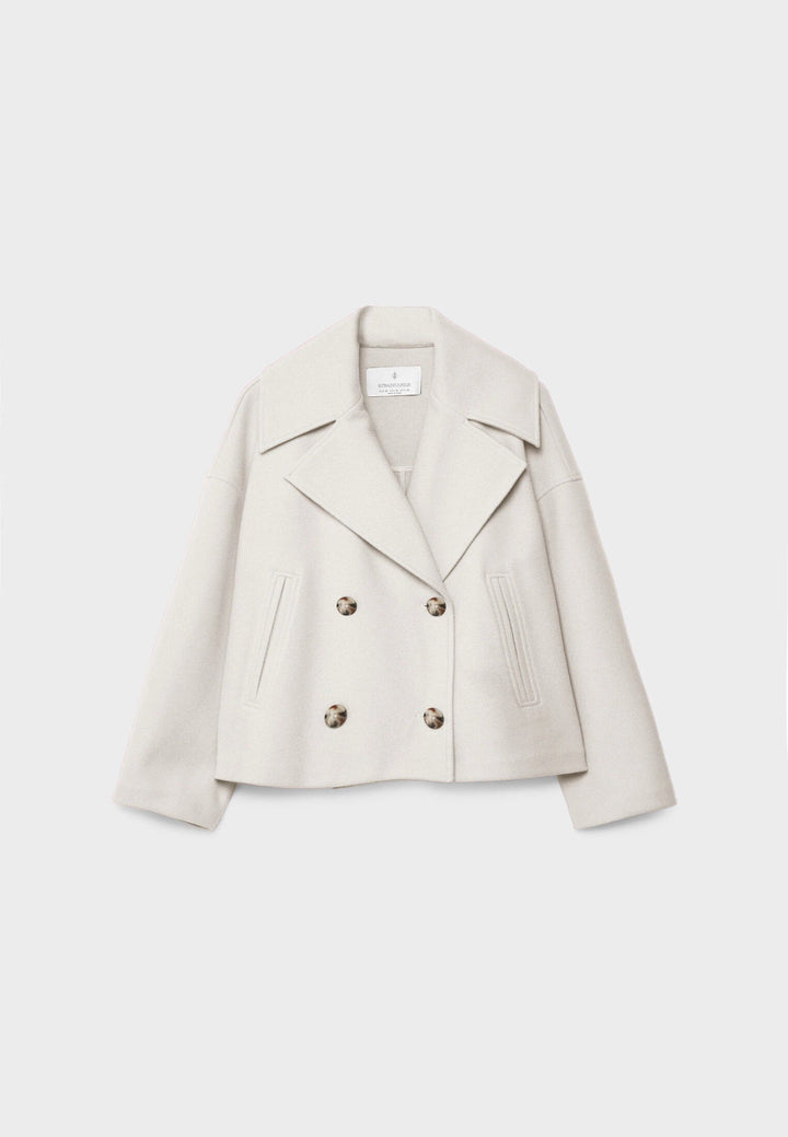 Anna - Chaqueta corta de doble botonadura