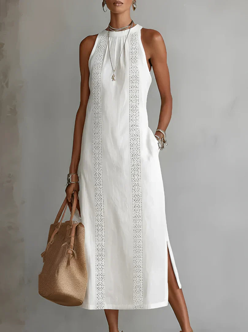Vestido de Lino Blanco