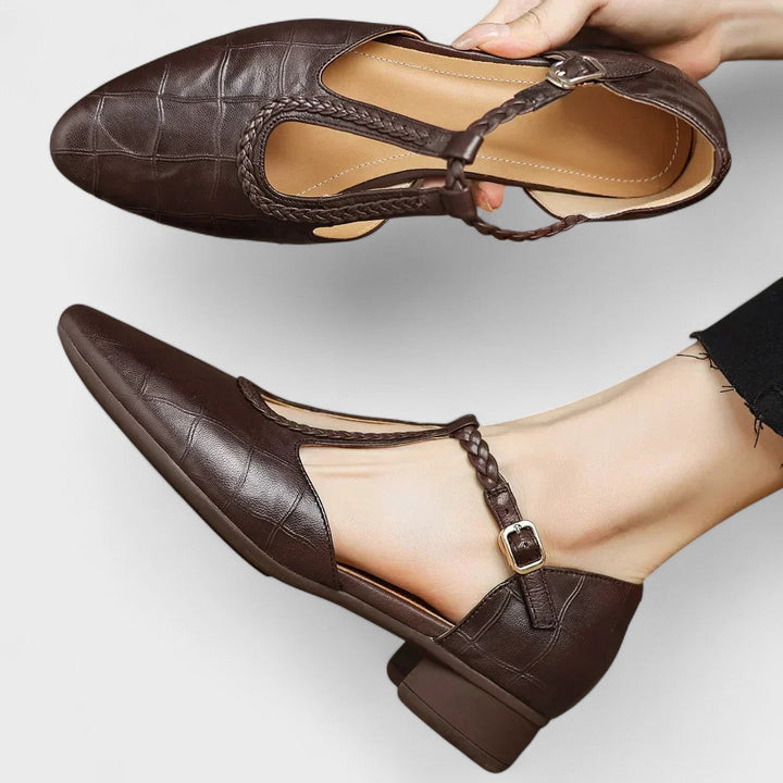 Elena - Zapatos ortopédicos de piel