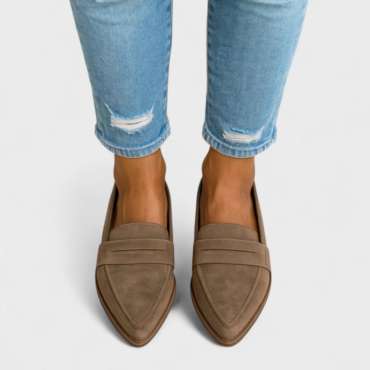 Cari - Mocasines ortopédicos de piel